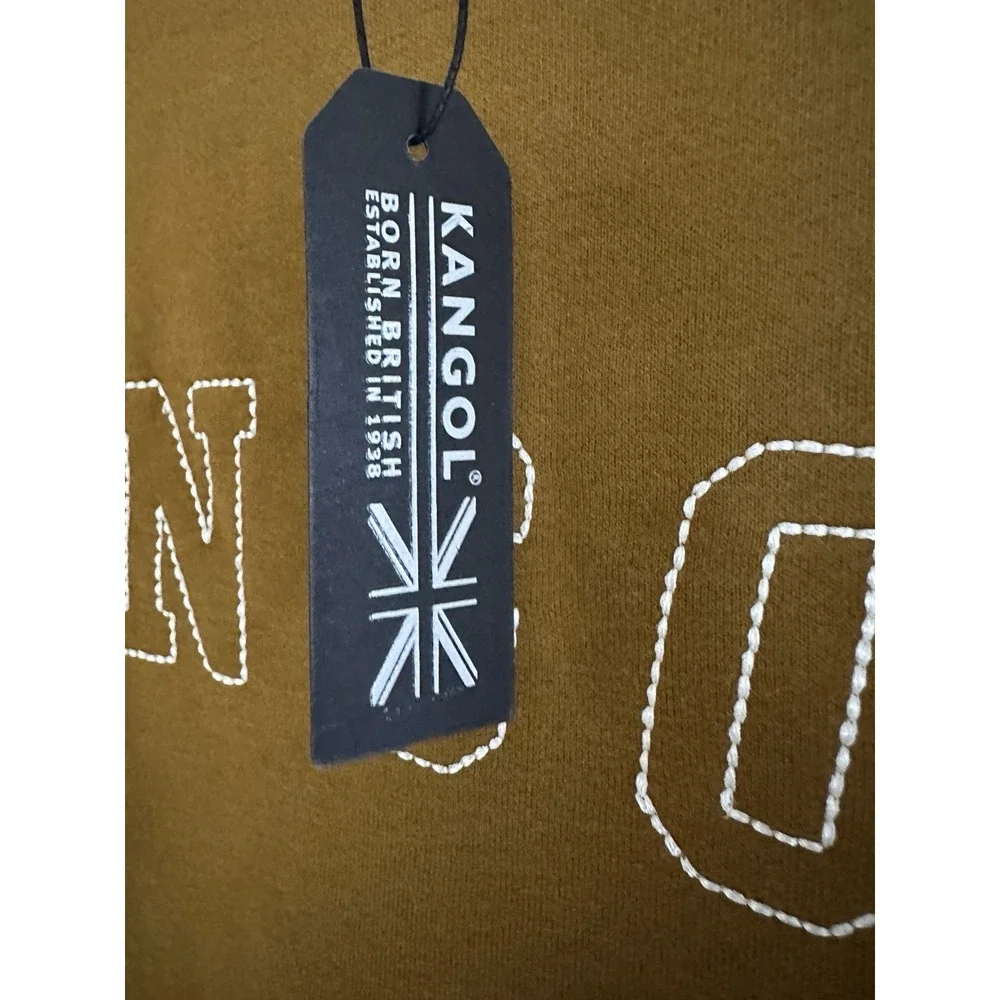 Brand New‎ Kangol - Born British Men's L Tapenade Crewneck Fleece Pullover